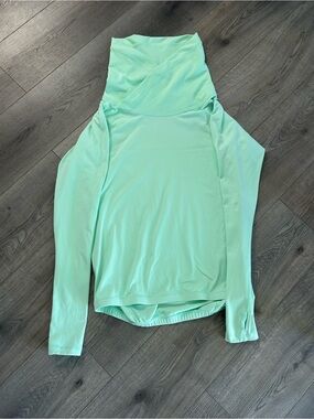 Lululemon Mint Long-Sleeve Pullover Top